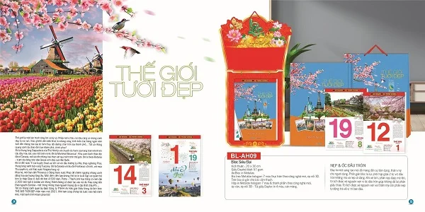 Tổng hợp mẫu lịch bloc 2021 đẹp, sáng tạo và độc đáo nhất