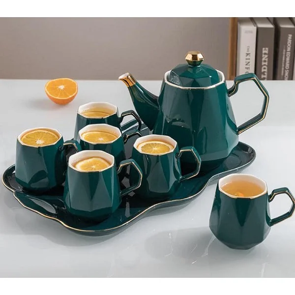 Bộ ấm chén sứ cao cấp