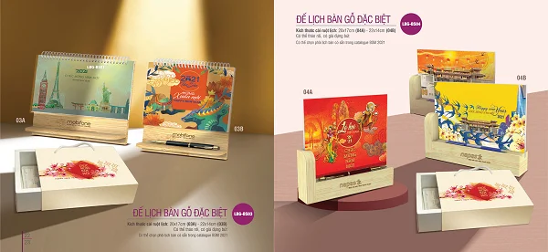 In lịch độc quyền siêu tiết kiệm