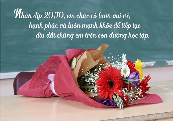 Tổng hợp những lời chúc 20/10 dành cho cô giáo hay và ý nghĩa nhất