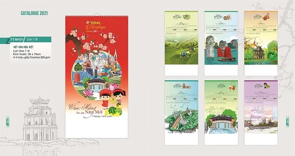 Bật mí địa chỉ in lịch độc quyền sáng tạo, chuyên nghiệp và uy tín tại Đà Nẵng