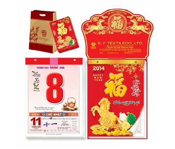 Chuyên thiết kế lịch độc quyền sáng tạo, độc đáo và ấn tượng