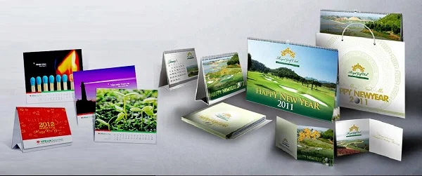 Chuyên thiết kế lịch độc quyền sáng tạo, độc đáo và ấn tượng
