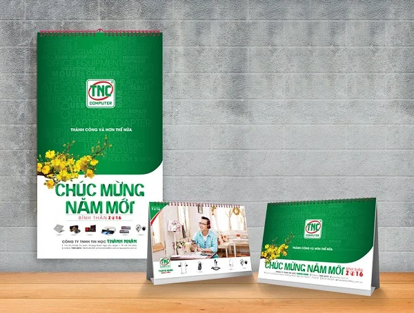 Chuyên thiết kế lịch độc quyền sáng tạo, độc đáo và ấn tượng