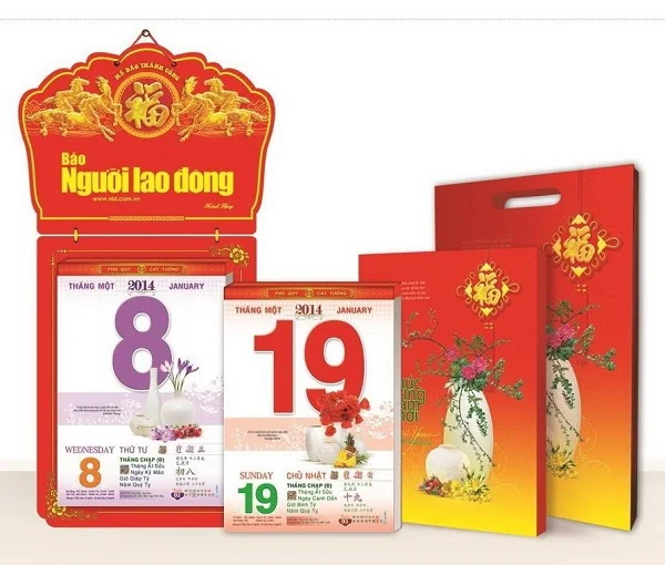 Chuyên thiết kế lịch độc quyền sáng tạo, độc đáo và ấn tượng