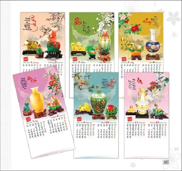 Cơ sở in ấn lịch treo tường uy tín, giá rẻ tại thành phố Hồ Chí Minh