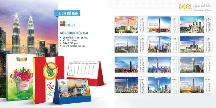 Cùng Printgo khám phá các mẫu lịch độc quyền ấn tượng, hấp dẫn