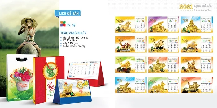 Cùng Printgo khám phá các mẫu lịch độc quyền ấn tượng, hấp dẫn