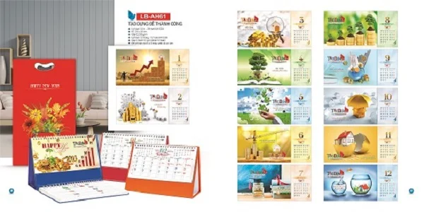 Địa chỉ in ấn lịch để bàn giá rẻ bậc nhất tại Thành phố Hồ Chí Minh