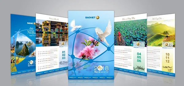 Địa chỉ in lịch độc quyền đẹp, chuyên nghiệp và uy tín toàn quốc