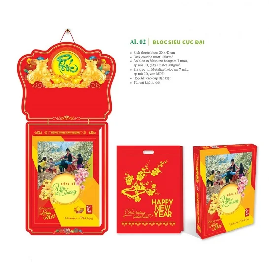 Dịch vụ in lịch Tết giá rẻ đảm bảo tiến độ và cam kết chất lượng tại Hồ Chí Minh