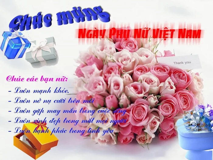 Trọn bộ hình ảnh 20/10 đẹp lung linh cho chị em phụ nữ