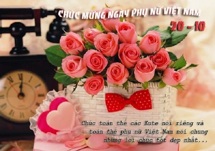 Trọn bộ hình ảnh 20/10 đẹp lung linh cho chị em phụ nữ