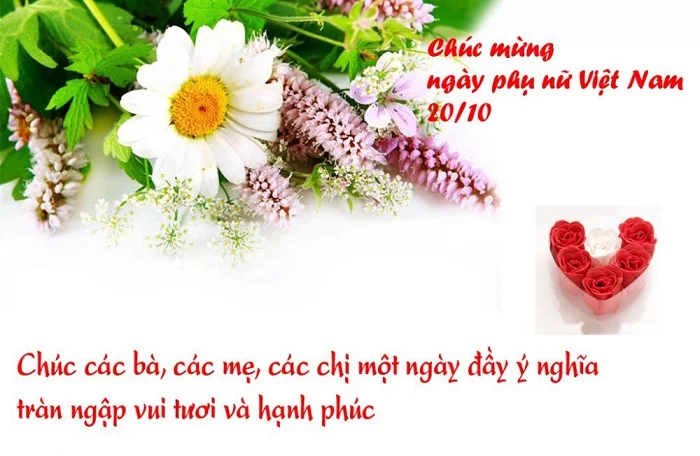 Trọn bộ hình ảnh 20/10 đẹp lung linh cho chị em phụ nữ