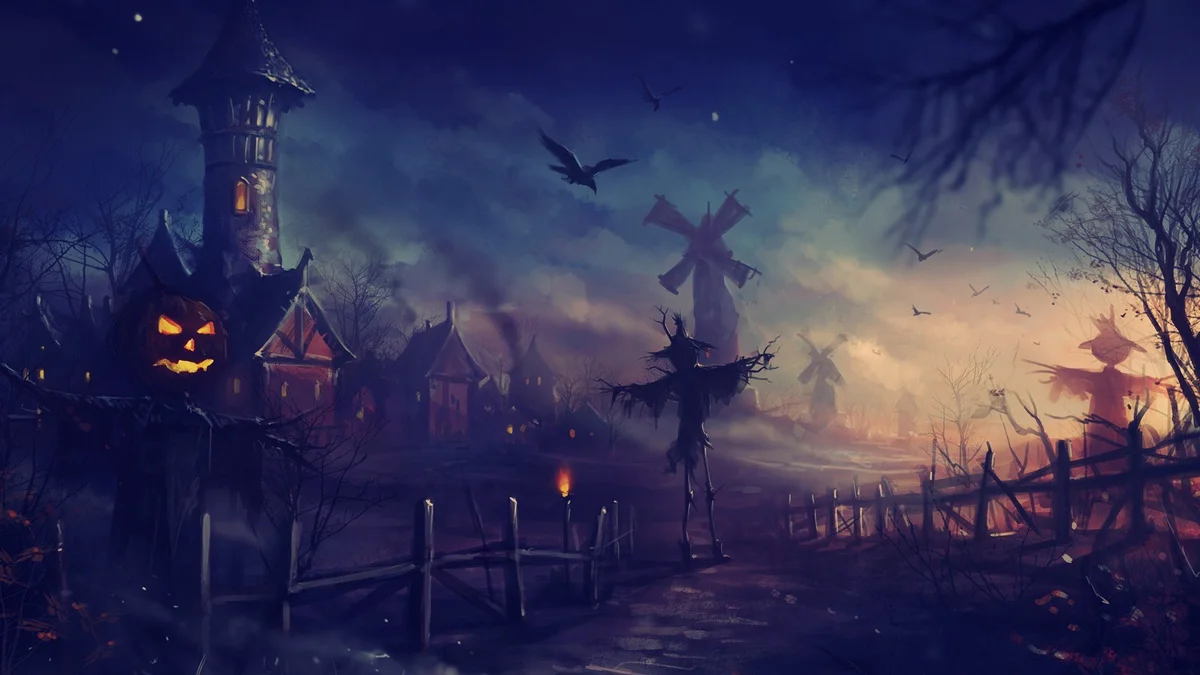 Hình nền Halloween cho máy tính