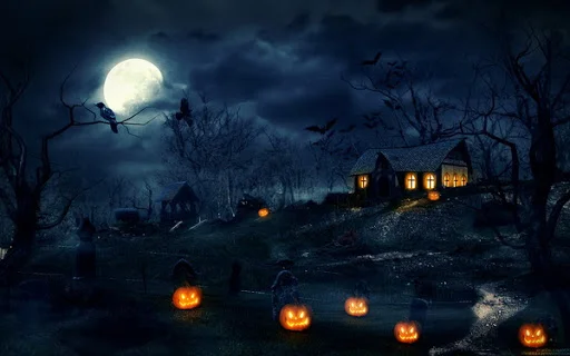 Tổng hợp những hình nền Halloween cho máy tính tuyệt đẹp