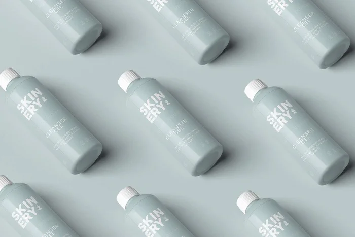 Hút mắt với mẫu thiết kế bao bì mỹ phẩm đơn sắc của SKINERY