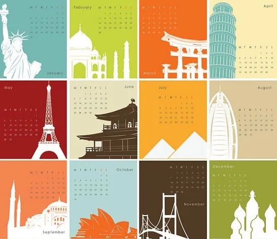 Lịch để bàn ngành Xây dựng