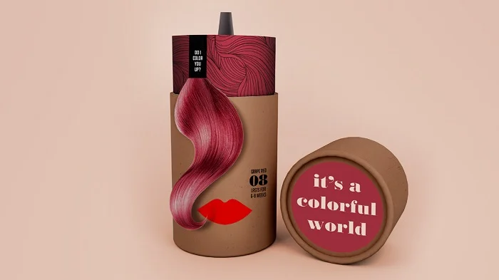 Mềm mại và uyển chuyển cùng mẫu thiết kế bao bì mỹ phẩm Color Me Up