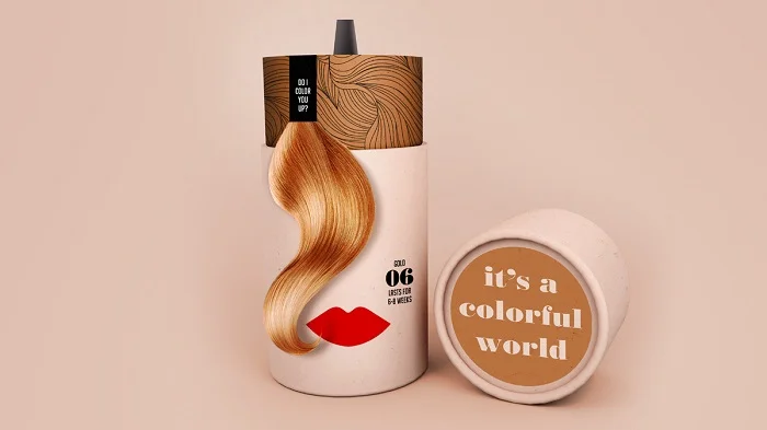 Mềm mại và uyển chuyển cùng mẫu thiết kế bao bì mỹ phẩm Color Me Up