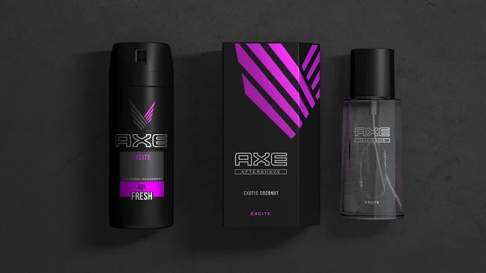 Mạnh mẽ đầy cuốn hút với mẫu thiết kế và in ấn bao bì mỹ phẩm AXE