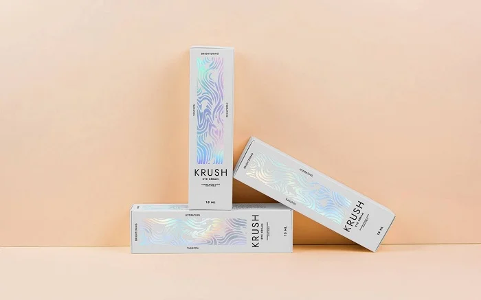 Lấp lánh ánh sao với mẫu thiết kế và in ấn bao bì mỹ phẩm KRUSH