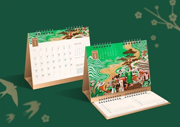 Tham khảo các mẫu lịch để bàn 2021 đẹp và mới nhất hiện nay