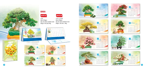 Tham khảo các mẫu lịch để bàn 2021 đẹp và mới nhất hiện nay