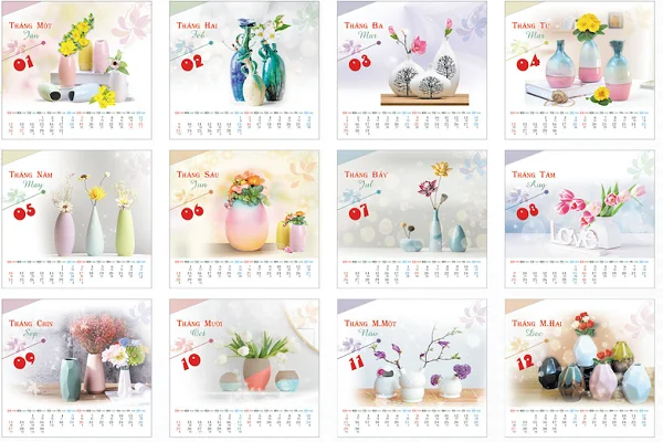 Tham khảo địa chỉ in lịch để bàn số lượng ít chuyên nghiệp hàng đầu Việt Nam