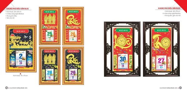 Tổng hợp các mẫu lịch bloc đại hot nhất năm 2021 hiện nay