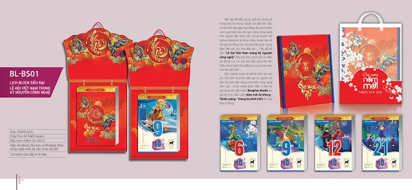 Tổng hợp các mẫu lịch bloc đại hot nhất năm 2021 hiện nay