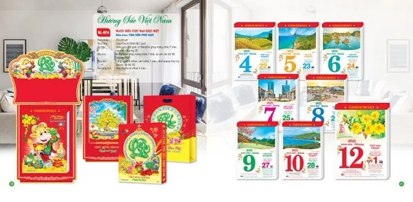 Tổng hợp các mẫu lịch bloc đại hot nhất năm 2021 hiện nay