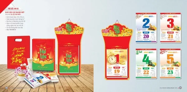 Tổng hợp các mẫu lịch bloc đại hot nhất năm 2021 hiện nay