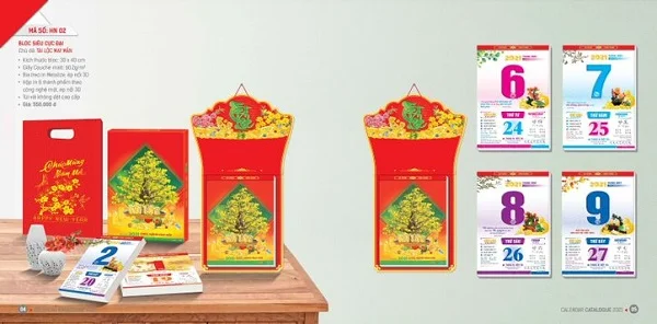 Tổng hợp các mẫu lịch bloc đại hot nhất năm 2021 hiện nay