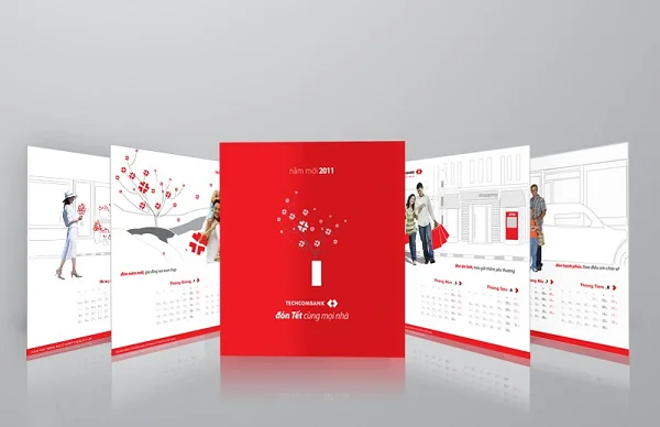 Top 10+ mẫu lịch ngân hàng đẹp và ý nghĩa