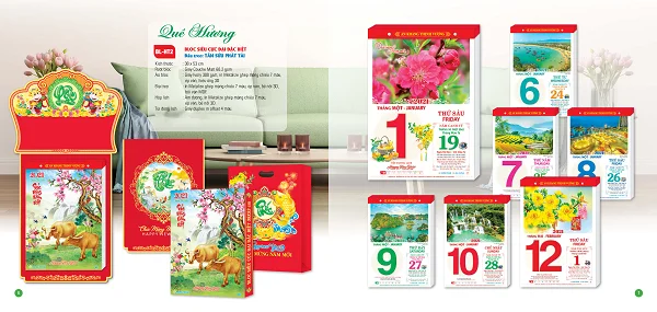 Top 50+ mẫu lịch bloc tài lộc không thể bỏ lỡ khi đặt in lịch tết 