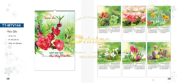 Những mẫu lịch tết Danh ngôn cuộc sống ý nghĩa nhất hiện nay
