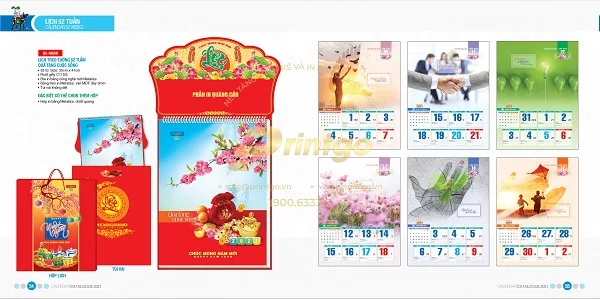 Những mẫu lịch tết Danh ngôn cuộc sống ý nghĩa nhất hiện nay