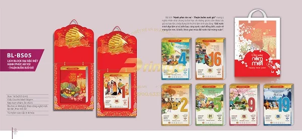 Tổng hợp những mẫu lịch tết Thuận buồm xuôi gió 