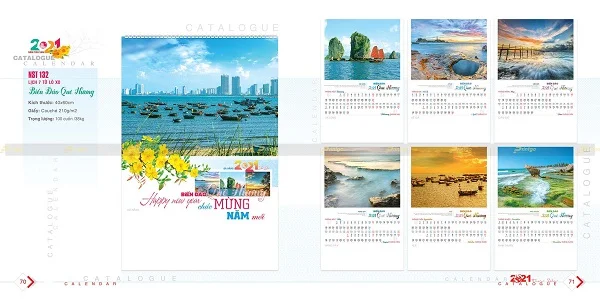 Top 10+ mẫu lịch tết Biển đảo quê hương thân thương và ý nghĩa