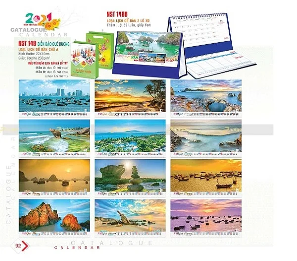 Top 10+ mẫu lịch tết Biển đảo quê hương thân thương và ý nghĩa
