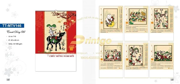 Top 20+ mẫu lịch tết Nét đẹp văn hóa Việt ấn tượng và ý nghĩa