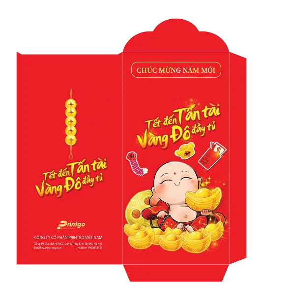 Chia sẻ trọn bộ 50+ mẫu lì xì đẹp nhất năm Tân Sửu