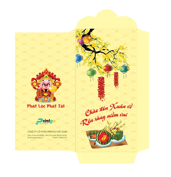 Chia sẻ trọn bộ 50+ mẫu lì xì đẹp nhất năm Tân Sửu