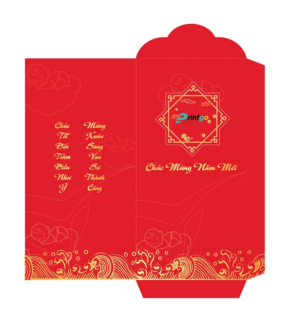 Chia sẻ trọn bộ 50+ mẫu lì xì đẹp nhất năm Tân Sửu