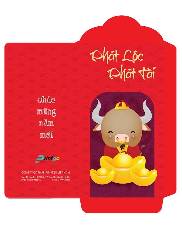 Chia sẻ trọn bộ 50+ mẫu lì xì đẹp nhất năm Tân Sửu