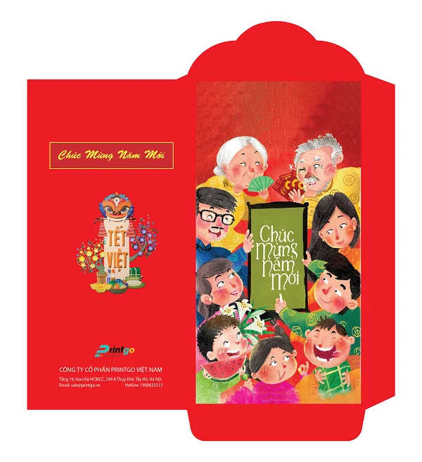 Chia sẻ trọn bộ 50+ mẫu lì xì đẹp nhất năm Tân Sửu