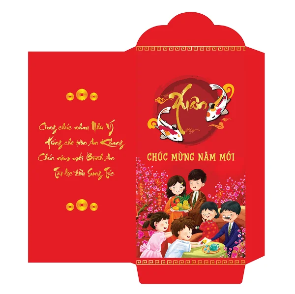 Chia sẻ trọn bộ 50+ mẫu lì xì đẹp nhất năm Tân Sửu