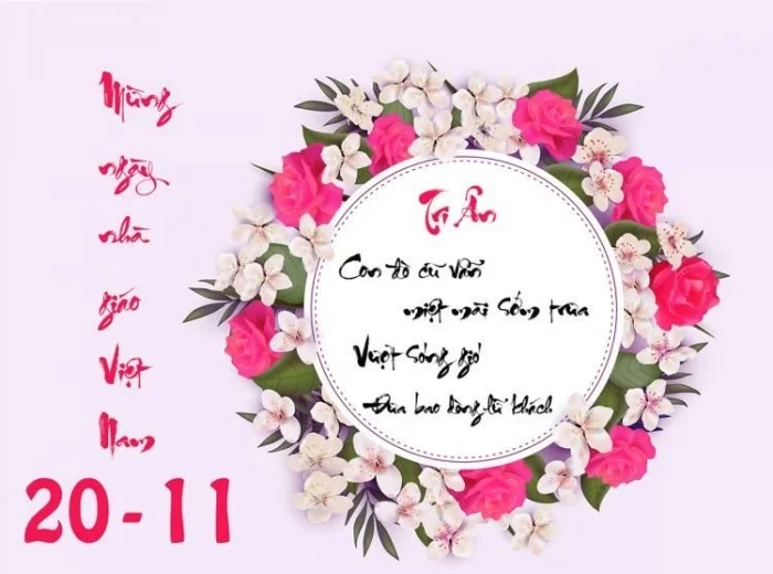 Địa chỉ in thiệp chúc mừng 20 tháng 11 nhanh chóng, giá rẻ 