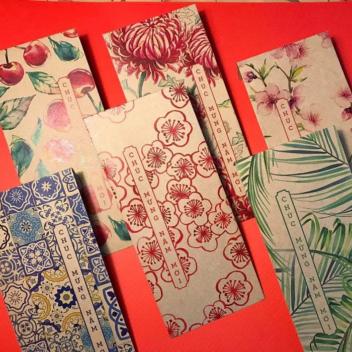 Dịch vụ thiết kế bao lì xì theo yêu cầu uy tín, chất lượng